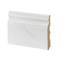 К-24 БЕЛЫЙ ПЛИНТУС  МДФ ЛИКОРН