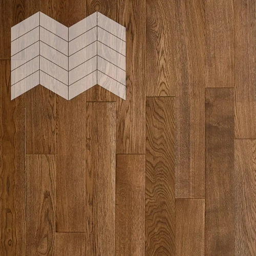 ДУБ РУСТИК ЛАЭРТ 60° ИНЖЕНЕРНАЯ ДОСКА LAB ARTE ФРАНЦУЗСКАЯ ЁЛКА CHEVRON для пола