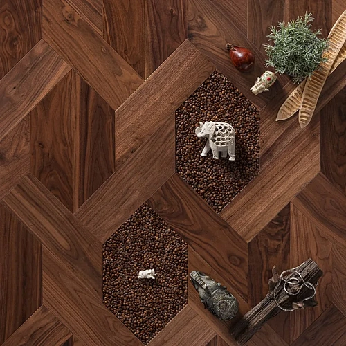 Орех Натуральный ПАРКЕТНАЯ ДОСКА COSWICK