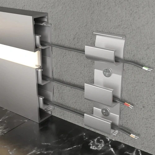 КРЕПЁЖНАЯ КЛИПСА ПЛИНТУС  FEZARD