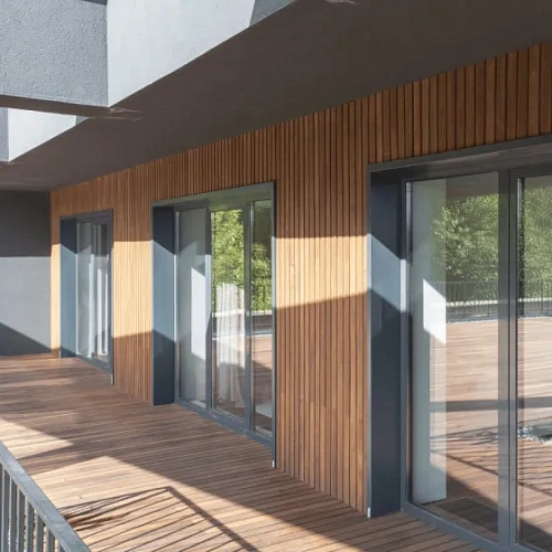 ТЕРМОЯСЕНЬ ФАСАДНАЯ ДОСКА  TERMOWOOD № 23532