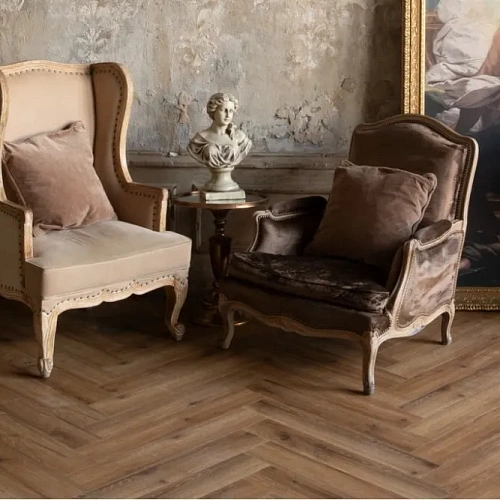 ПАРКЕТ ФРАНЧЕСКО КВАРЦ ВИНИЛ VINILAM VINILPOL HERRINGBONE