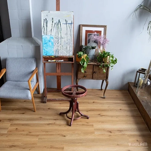 ДУБ МАДРИД КВАРЦ ВИНИЛ VINILAM CORK PREMIUM