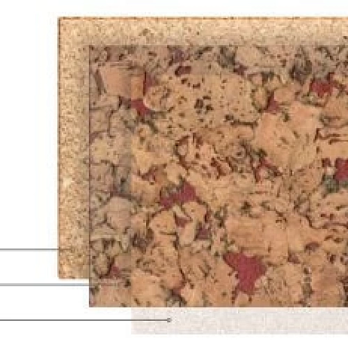 MONTE BLUE ПРОБКОВОЕ ПОКРЫТИЕ CORKSTYLE ПРОБКОВЫЕ ПАНЕЛИ ДЛЯ СТЕН WALL DESIGN