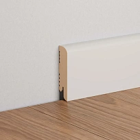 K-02 СВЕТЛО-СЕРЫЙ ПЛИНТУС  МДФ ЛИКОРН