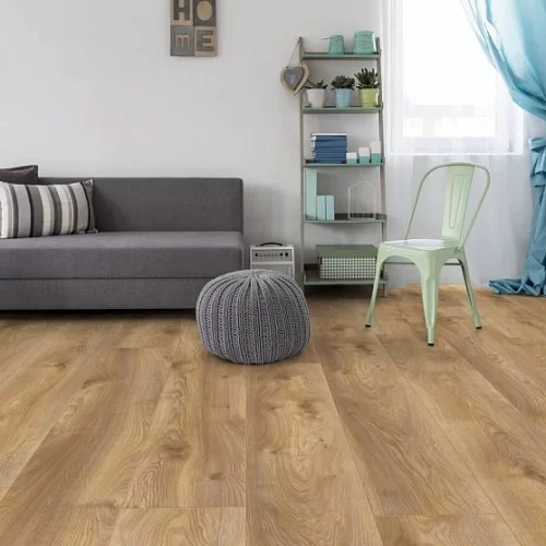 ДУБ НАТУРАЛЬНЫЙ МАКРО ЛАМИНАТ  KRONOTEX  MAMMUT PLUS ламинат для пола