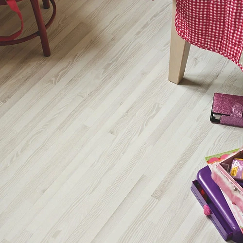 ЯСЕНЬ БЕЛЫЙ ЛАМИНАТ  QUICK-STEP  CREO PLUS 4V ламинат для пола