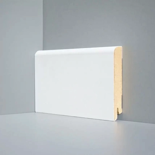 W 02-100 БЕЛЫЙ ПЛИНТУС  DEARTIO