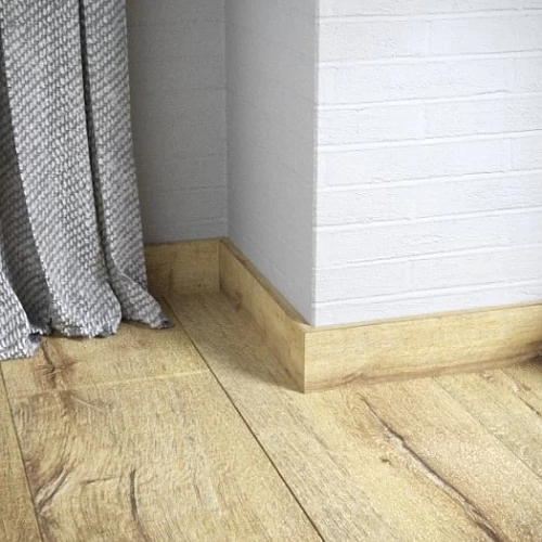 ДУБ ГАВАНА ПЛИНТУС  ЛАМИНИРОВАННЫЙ МДФ  FINE FLOOR RICH