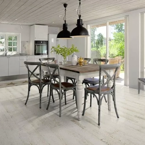 ДУБ SHORELINE WHITE ПАРКЕТНАЯ ДОСКА KARELIA LIGHT