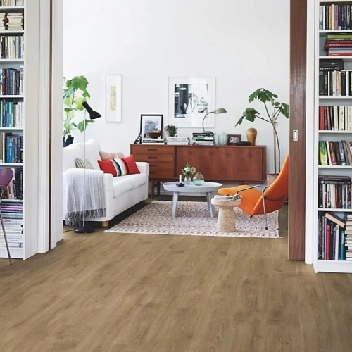 ДУБ ГОРНЫЙ ТЁМНЫЙ КВАРЦ ВИНИЛ PERGO LVT OPTIMUM CLICK MODERN PLANK