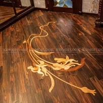 ПАЛИСАНДР N ШТУЧНЫЙ ПАРКЕТ KOMOFLOOR