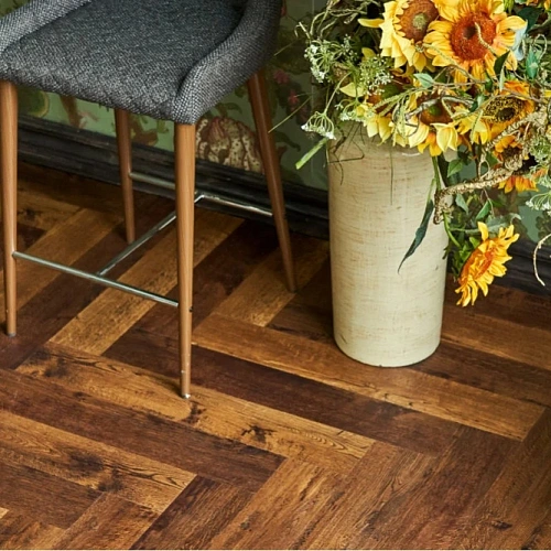 ПАРИЖСКИЙ ПАРКЕТ КВАРЦ ВИНИЛ VINILAM PARQUET HERRINGBONE