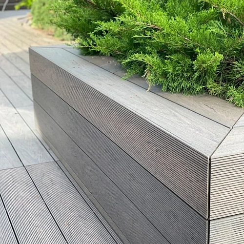 WENGE ТЕРРАСНАЯ ДОСКА  BRUGGAN MULTICOLOR в интерьере № 46148