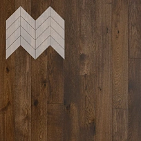 ДУБ РУСТИК КОНЬЯК ИНЖЕНЕРНАЯ ДОСКА  LAB ARTE  ФРАНЦУЗСКАЯ ЁЛКА CHEVRON для пола