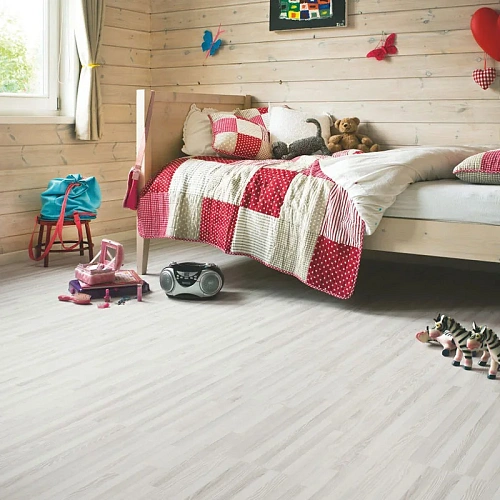 ЯСЕНЬ БЕЛЫЙ ЛАМИНАТ  QUICK-STEP  CREO PLUS 4V ламинат для пола