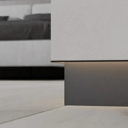 СКРЫТЫЙ ПЛИНТУС ЧЁРНЫЙ ПЛИНТУС  ЛИКОРН ЛАЙН