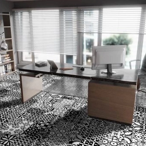 BLACK&WHITE ЛАМИНАТ  FALQUON  QUADRAIC ламинат для пола