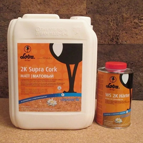 LOBADUR WS 2K SUPRA CORK ПАРКЕТНЫЙ ЛАК  LOBA