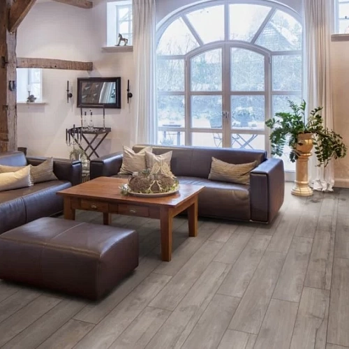 ТИК НОСТАЛЬЖИ СЕРЕБРЯНЫЙ ЛАМИНАТ  KRONOTEX  EXQUISIT ламинат для пола