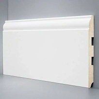 U 104-150 БЕЛЫЙ ПЛИНТУС  DEARTIO