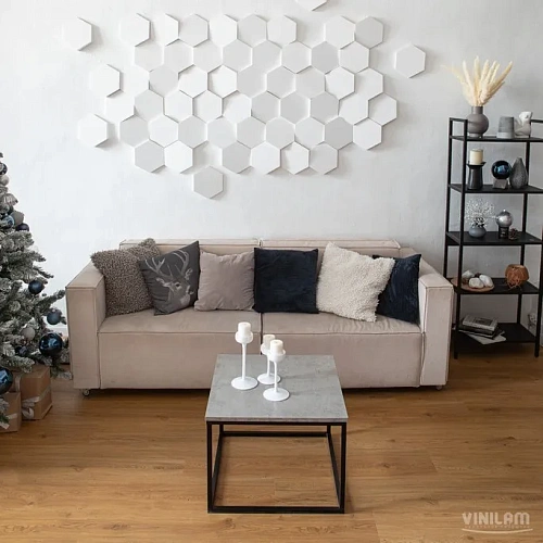 ДУБ СЕВИЛЬЯ КВАРЦ ВИНИЛ VINILAM GLUE LUXURY