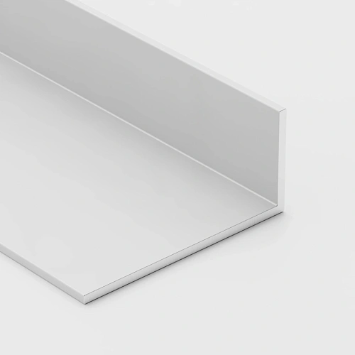 УГЛОВОЙ ПРОФИЛЬ ДЛЯ МОНТАЖА СЕРЕБРИСТЫЙ МАТОВЫЙ ПЛИНТУС  ЛИКОРН ЛАЙН