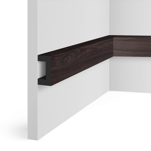 МОЛДИНГ LB40 BR395 ПЛИНТУС  HIWOOD