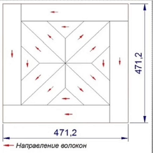 ДУБ №6-70 МОДУЛЬНЫЙ ПАРКЕТ LAB ARTE