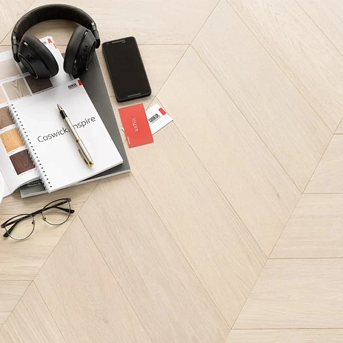 Белый иней ПАРКЕТНАЯ ДОСКА COSWICK