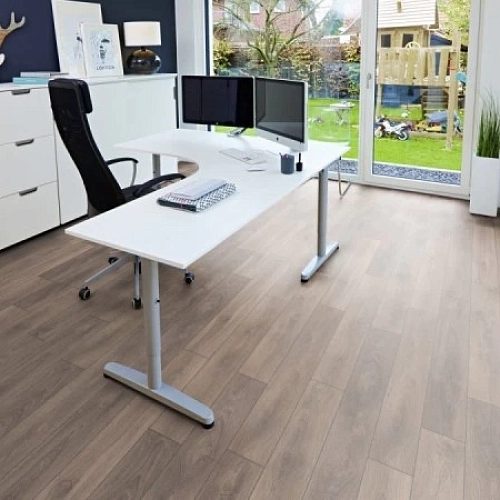 ДУБ СЕРО-БЕЖЕВЫЙ ЛАМИНАТ  TER HURNE  COURAGE LINE ламинат для пола