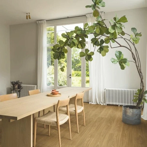 ДУБ ТЕРМО НАТУРАЛЬНЫЙ ЛАМИНАТ  QUICK-STEP  CLASSIC PLUS HУDRO ламинат для пола