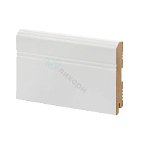 К-07 БЕЛЫЙ ПЛИНТУС  МДФ ЛИКОРН