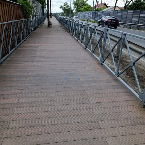 WENGE ТЕРРАСНАЯ ДОСКА  BRUGGAN MULTICOLOR в интерьере № 46145