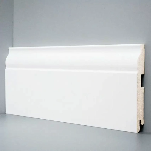 U 103-120 БЕЛЫЙ ПЛИНТУС  DEARTIO