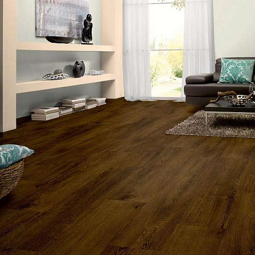 ДУБ КОФЕЙНЫЙ ЛАМИНАТ  KRONOSTAR  ECO-TEC ламинат для пола