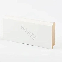 W 28-80 БЕЛЫЙ ПЛИНТУС  DEARTIO