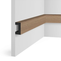 МОЛДИНГ LB40 BR417 ПЛИНТУС  HIWOOD