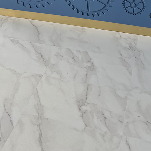 МРАМОР АРАБЕСКО КВАРЦ ВИНИЛ LAMIWOOD AQUAMARINE