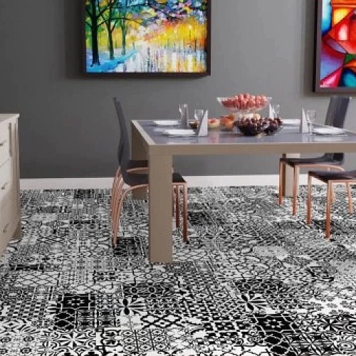 BLACK&WHITE ЛАМИНАТ  FALQUON  QUADRAIC ламинат для пола