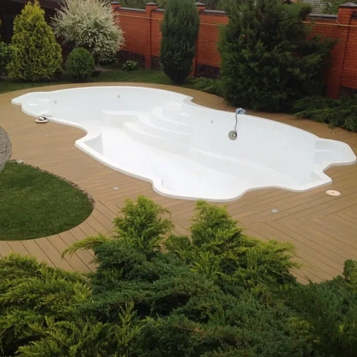 MAPLE ТЕРРАСНАЯ ДОСКА  LEGRO ULTRA NATURALE в интерьере № 46164