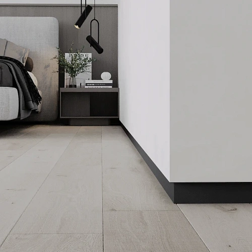 ТЕНЕВОЙ ПРОФИЛЬ ЧЁРНЫЙ ПЛИНТУС  ЛИКОРН ЛАЙН