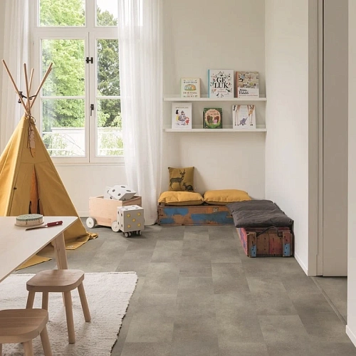 БЕТОННЫЙ КАМЕНЬ КВАРЦ ВИНИЛ QUICK STEP LVT ALPHA VINYL ORO