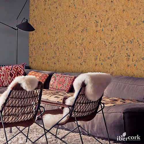 МАЛАГА АЗУЛ ПРОБКОВОЕ ПОКРЫТИЕ IBERCORK ПРОБКОВЫЕ ПАНЕЛИ ДЛЯ СТЕН