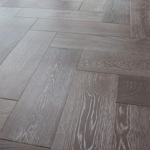 ДУБ НАТУР СОСТАРЕННЫЙ ВЫБЕЛЕННЫЙ ИНЖЕНЕРНАЯ ДОСКА LAB ARTE АНГЛИЙСКАЯ ЁЛКА ANGLE для пола