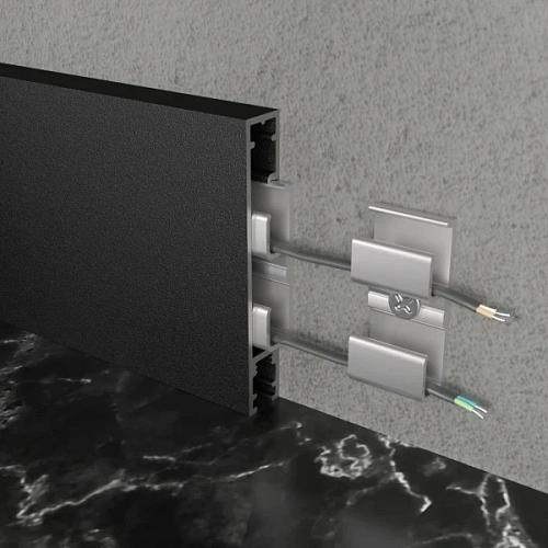 КРЕПЁЖНАЯ КЛИПСА ПЛИНТУС  FEZARD