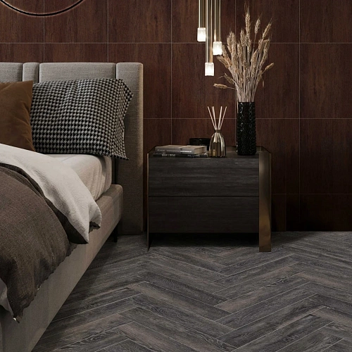 ДУБ БОРДО КВАРЦ ВИНИЛ CRONAFLOOR HERRINGBONE