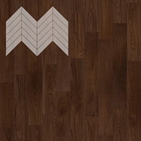 ДУБ РУСТИК БРОНЗА ИНЖЕНЕРНАЯ ДОСКА  LAB ARTE  ФРАНЦУЗСКАЯ ЁЛКА CHEVRON для пола