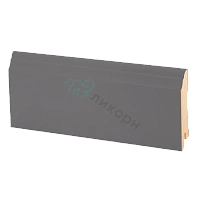 К-26 ТЁМНО-СЕРЫЙ ПЛИНТУС  МДФ ЛИКОРН