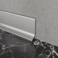 ПЛИНТУС ПЛОСКИЙ 40 мм СЕРЕБРО ПЛИНТУС  FEZARD